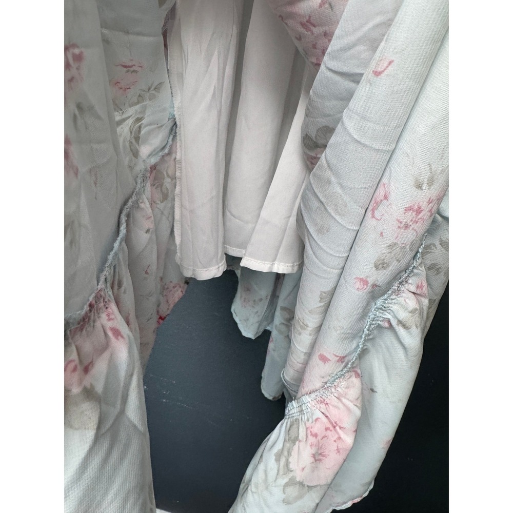NWT Scarlet Darkness Renaissance Cottagecore Corset Dress Floral Milkmaid Small - Picture 7 of 8